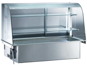 Охлаждаемая витрина 4GN (без агрегата) Electrolux 340285 (DIVRWD4R) в ШефСтор (chefstore.ru)